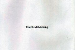 Joseph McMicking