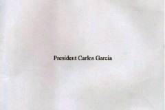 President Carlos Garcia