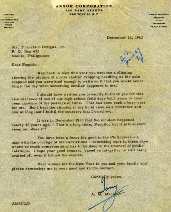 Letters 1960 1969 Page 20